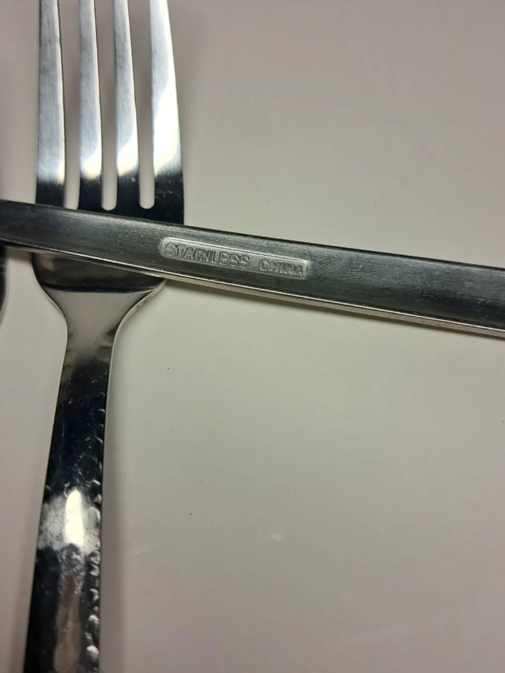 Four Piece Salad Fork Set - Stainless Steel